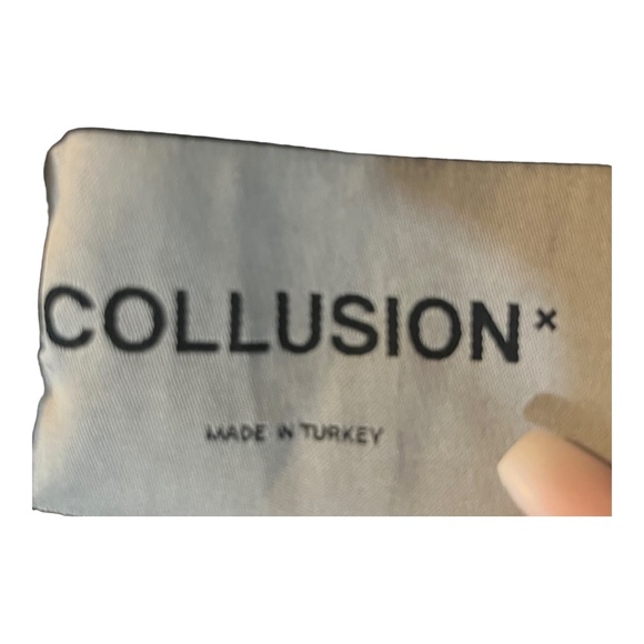 ASOS COLLUSION BLACK JEANS - Picture 3 of 5